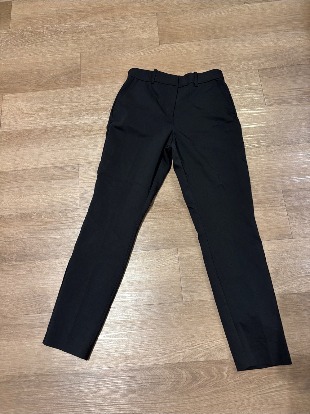 H&M Black Elastic Waist Dress Pants